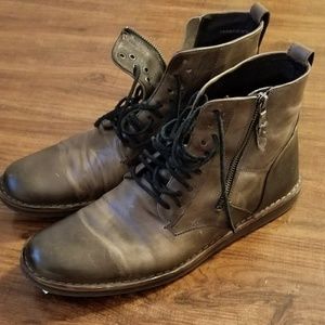 John Varvatos lace up boot